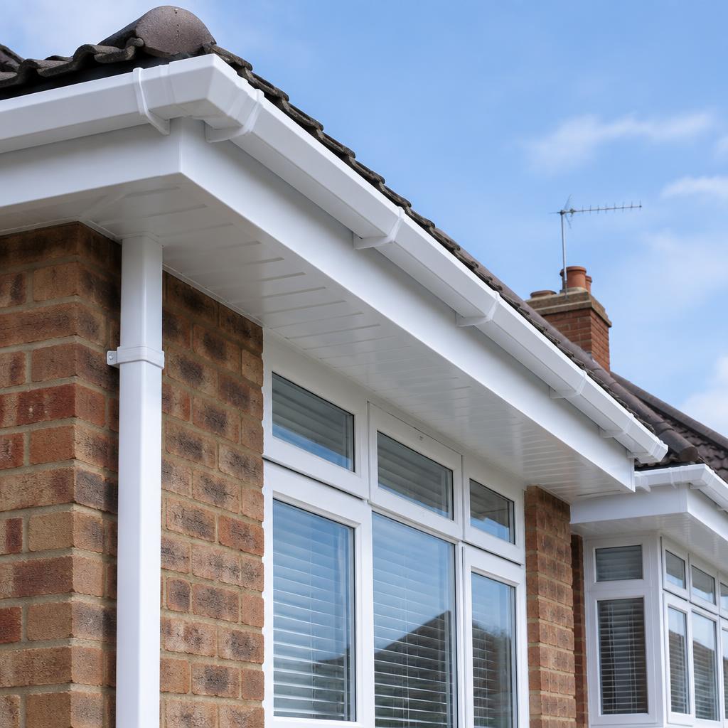 New guttering, fascias and soffits